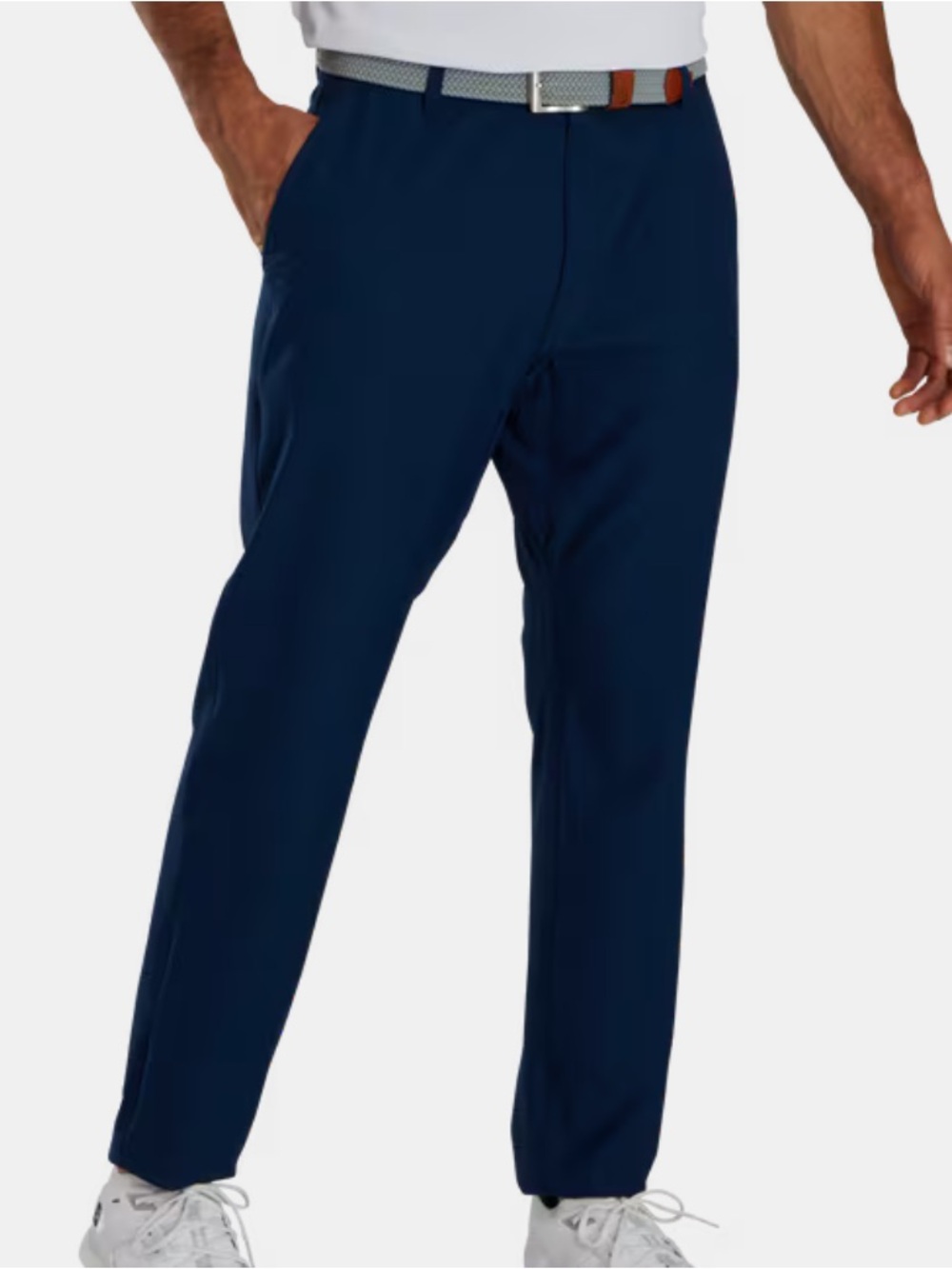 FootJoy Tempo Series Lightweight Golf Athletic Pant Navy 34/32 Quiet Luxury